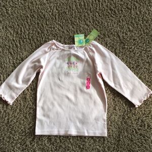NWTs Vintage Gymboree Spring Blossoms light pink top Sz 5